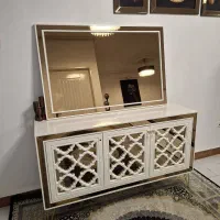 ست میز تلویزیون و جاکفشی کنسول آیینه