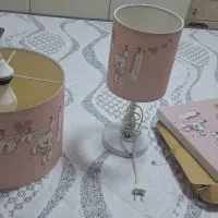 ست ساعت لوستر آباژور اتاق کودک نو