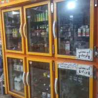 یخچال ۶ درب و فریزر بستنی جدید هر دو سالم