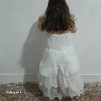 لباس عروس دخترانه همشون در حد نو