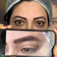 پاک کردن تاتو ابرو * تاتو خط چشم * تاتو خط لب*