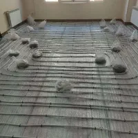 گرمایش از کف ،لوله کشی ،نصب پمپ و مخزن