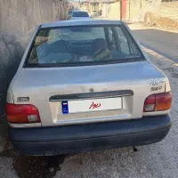 فروش پراید نقره ای مدل 87دوگانه کارخونه