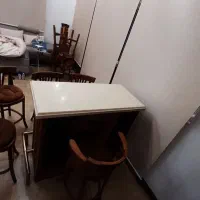 میز بار با ۵ عدد صندلی