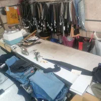 فروش تمام لوازم مغازه خیاطی
