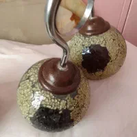 لوستر آویز سه شاخه و یک عدد دیوارکوب