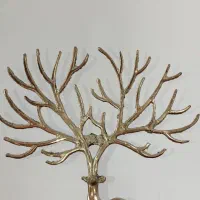 جا جواهری مجسمه برنجی گوزن