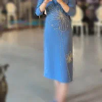 پیراهن جواهردوزی