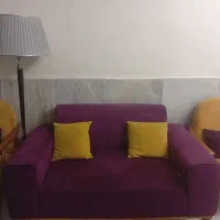 مبل هفت نفره سالم ونو باجلومبلی وسه تا عسلی