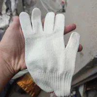 دستکش نخی کار کارگری آجر چینی مکانیکی