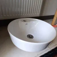 کاسه روشویی گرد مدل رو کابینتی
