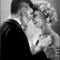 نقاشی سیاه قلم