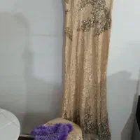 لباس مجلسی زنانه شیک درحدنوع یک بار استفاده شده