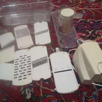 رنده برقی،سرخ کن با روغن ،اسنک ساز دو خانه