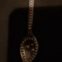 قاشق قدیمی نقره