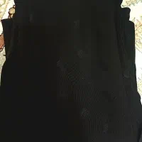 چادر مشکی طرح دار