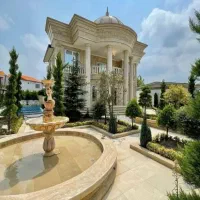 کاخ ویلای نمای سنگ۵۵۰متری فول فرنیش تهاترخودروطلا