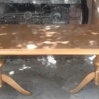 میز غذا خوری چوبی