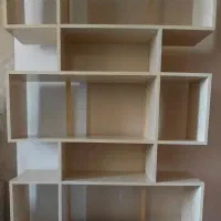کتابخانه و استند شلف قفسه