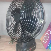 پنکه شارژی استیل با باطری ۹۸