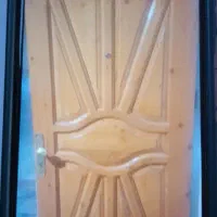 درب چوبی ورودی
