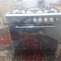 گاز ۵شعله سفید در حد نوع بدون لکه و زدگی سالم