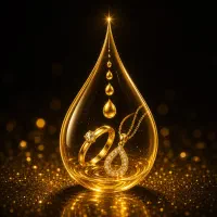 شروع خرید طلا حتی با ۱۰۰ سوت(طرح قطره زرنیک)