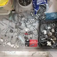 پیچ مهره اتصالات فلزی پلاستیکی uبولت....