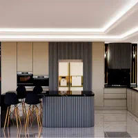 طراحی تخصصی کابینت و دیزاین داخلی (3D)