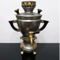 سماور نفتی قدیمی برنجی سالم