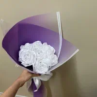 گل رز روبانی، دسته گل ، باکس ، گل ربانی