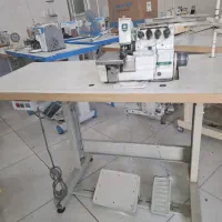 چرخ خیاطی زیگزال‌پنج نخ مارک زوجی دینام دار