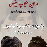 خدمات تخصصی میکاپ شنیون با قیمت اقتصادی