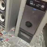 ظبط سونی قدیمی همراه بادوتا اسپیکر