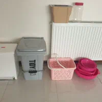 ۳ تا سطل و سبد و ابکش