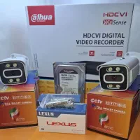 پک کامل دوربین دستگاه داهوا لنز۵