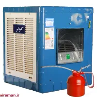 سرویس کولر آبی و تعمیر کف سوراخ و صافکاری ماشین