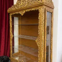 ویترین چوبی(چوب گردو)
