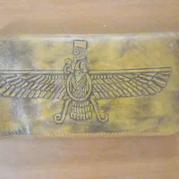 کیف پولی پالتویی تمام چرم