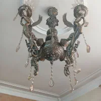 لوستر ۴شاخه  برنز طرح فرشته
