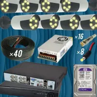 دوربین مداربسته با وضوح عالی و زاویه دید گسترده.