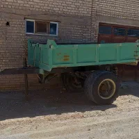 تریلی و گاوآهن تراکتور