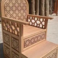 منبر تمام چوب