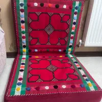 پشتی دستبافت طرح اصیل