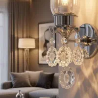 لوسترهای دیوارکوب شیک بقیمت تولید
