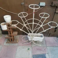 استندگل دوعددهمراه گلدان قوچان