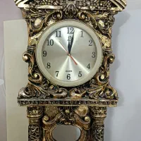 ساعت ایستاده طرح برنجی