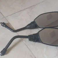 آینه موتور در حد نو  پالس آپاچی هندا کلیک