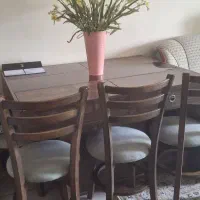 تخت ۱۲۰ و کمد و میزنهارخوری ۴ نفره