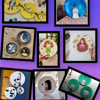 آموزش حضوری نقاشی رو سفال